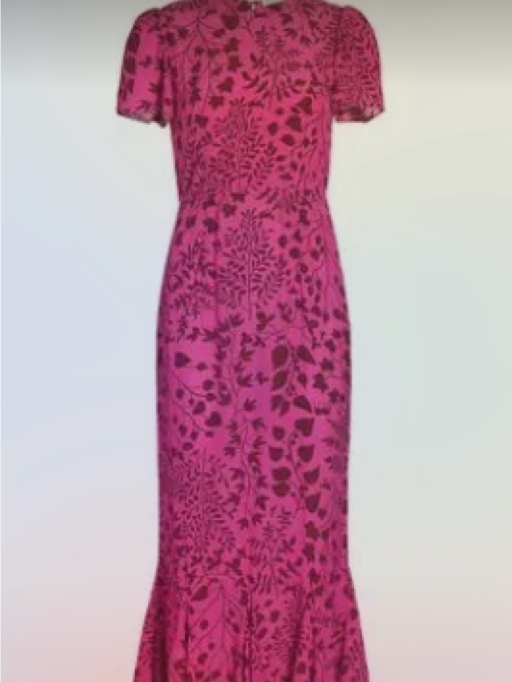 RHODE Lulani Dress Pink Floral Dress